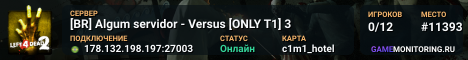 [BR] Algum servidor - Versus [ONLY T1] 3