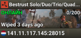 Bestrust Solo/Duo/Trio/Quad/MAX6 2x #5 - Weekly | JUST FULLWIPE