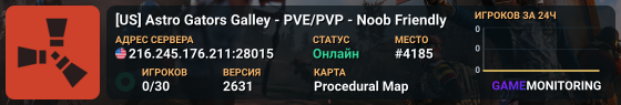 [US] Astro Gators Galley - PVE/PVP - Noob Friendly
