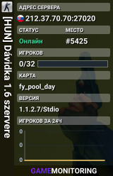 [HUN] Dávidka 1.6 szervere