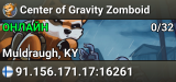 Center of Gravity Zomboid