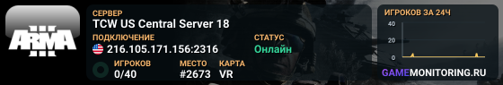 TCW US Central Server 18