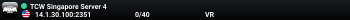 TCW Singapore Server 4