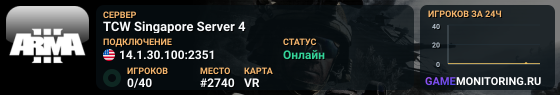 TCW Singapore Server 4