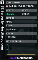 SE Server by HostHavoc.com