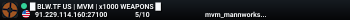 █ BLW.TF US | MVM | x1000 WEAPONS █