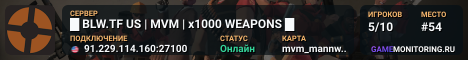 █ BLW.TF US | MVM | x1000 WEAPONS █