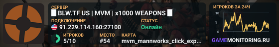 █ BLW.TF US | MVM | x1000 WEAPONS █
