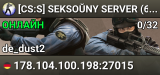 [CS:S] SEKSOŬNY SERVER (69+)