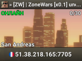 »  [ZW] | ZoneWars [x0.1] under*dev