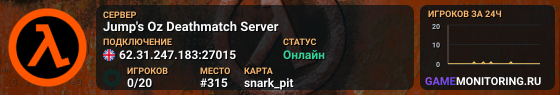 Jump's Oz Deathmatch Server