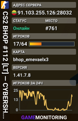 CS2 BHOP #112 [LT] — CYBERSHOKE.NET (TIER 1-2 - EASY, ONLY EM