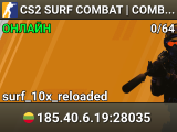 CS2 SURF COMBAT | COMBAT SURF #5 [LT] — CYBERSHOKE.NET