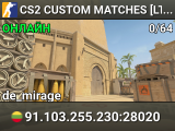 CS2 CUSTOM MATCHES [LT] — CYBERSHOKE.NET
