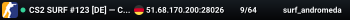 CS2 SURF #123 [DE] — CYBERSHOKE.NET (TIER 1-2 - EASY, ONLY AN