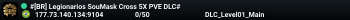 #[BR] Legionarios SouMask Cross 5X PVE DLC#