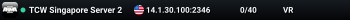 TCW Singapore Server 2