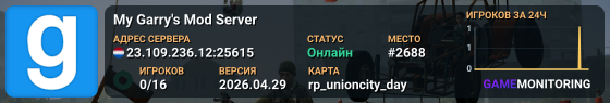 My Garry's Mod Server