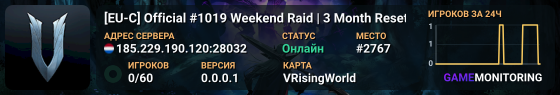 [EU-C] Official #1019 Weekend Raid | 3 Month Reset