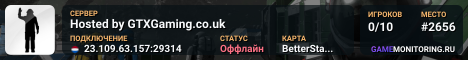 Hosted by GTXGaming.co.uk