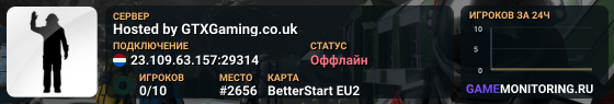 Hosted by GTXGaming.co.uk