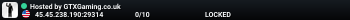 Hosted by GTXGaming.co.uk