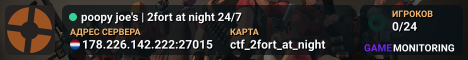 poopy joe's | 2fort at night 24/7