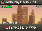 HYDRA City RolePlay | S1