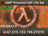 AMP Powered Half-Life Server