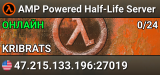 AMP Powered Half-Life Server