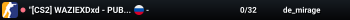 "[CS2] WAZIEXDxd - PUBLIC MIRAGE !ws !knifes !viptest !shop !md