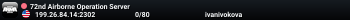 72nd Airborne Operation Server