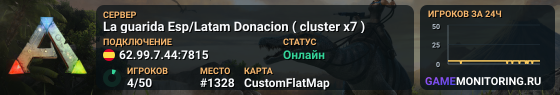 La guarida Esp/Latam Donacion ( cluster x7 )