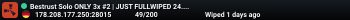 Bestrust Solo ONLY 3x #2 | JUST FULLWIPED 24.06 06/24
