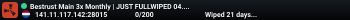 Bestrust Main 3x Monthly | JUST FULLWIPED 04.06 06/04