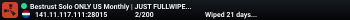 Bestrust Solo ONLY US Monthly | JUST FULLWIPED 04.06 06/04