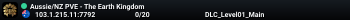 Aussie/NZ PVE - The Earth Kingdom