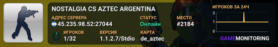 NOSTALGIA CS AZTEC ARGENTINA