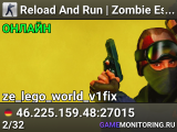 Reload And Run | Zombie Escape | Multi-Jumps x2 | FREE VIP