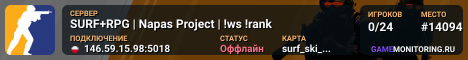 SURF+RPG | Napas Project | !ws !rank