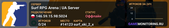Surf RPG Arena | UA Server