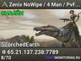 Zenix NoWipe / 4 Man / PvP / 15x / Scorched Earth