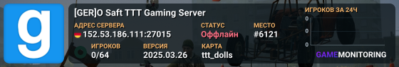 [GER]O Saft TTT Gaming Server