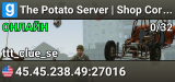 The Potato Server | Shop Coming Soon | Skins | Fast Join