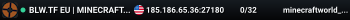 █ BLW.TF EU | MINECRAFT WORLD █