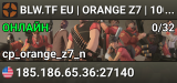 █ BLW.TF EU | ORANGE Z7 | 100% CRITS | HOMING REFLECTS █