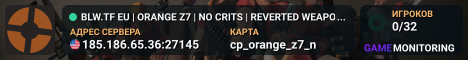 █ BLW.TF EU | ORANGE Z7 | NO CRITS | REVERTED WEAPON STATS