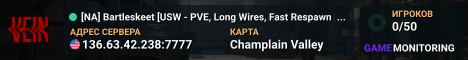 [NA] Bartleskeet [USW - PVE, Long Wires, Fast Respawn | Wiped 0