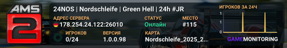 24NOS | Nordschleife | Green Hell | 24h #JR