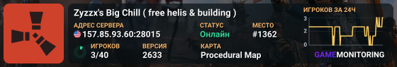 Zyzzx's Big Chill ( free helis & building )